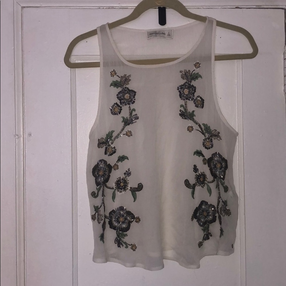 Beautifully beaded top